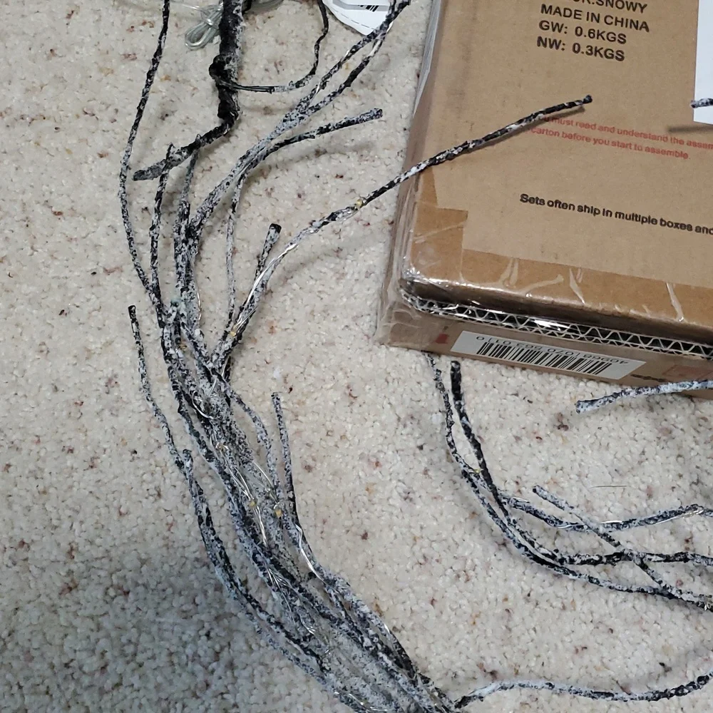 Decorative Silver Branches